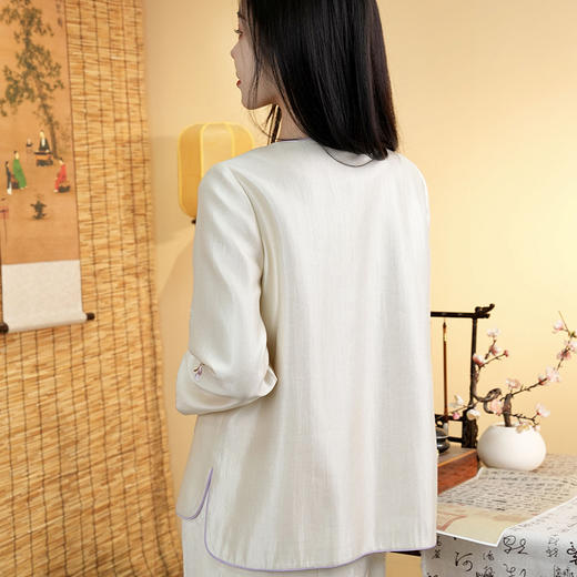 新中式改良唐装，复古民族风国潮刺绣上衣外套OG- A9734 商品图2