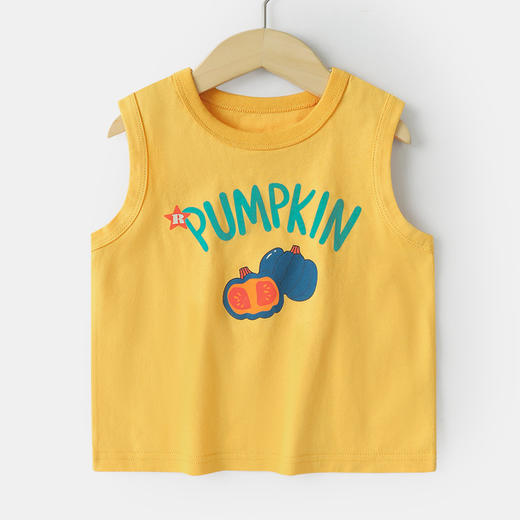 【卡通印花休闲背心】男童纯棉背心夏装夏款童装儿童宝宝小童右欧无袖T恤夏季潮 商品图7