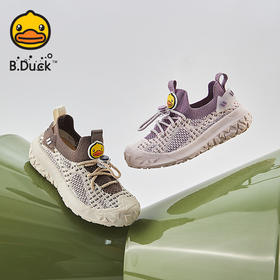B.Duck小黄鸭童鞋春秋时尚休闲男女童防滑运动鞋28-32 B1585004