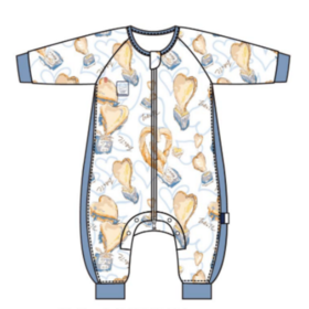 哆咪呀四层长袖分腿睡袋-可奈颂坊