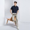【不变形领】【5A抗菌2A防螨】柒牌短袖男polo衫2024夏季新款商务青年休闲上衣	126T73420 商品缩略图3