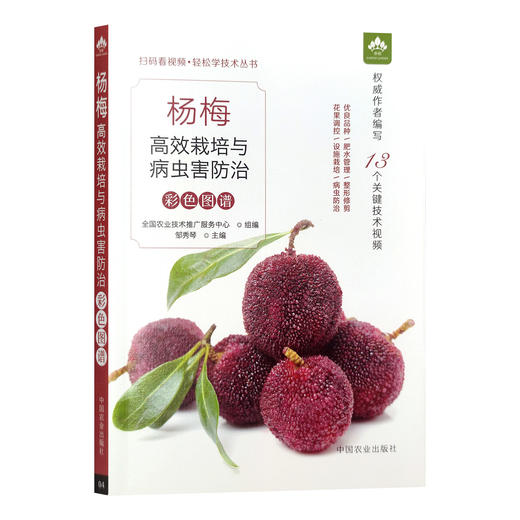 杨梅高效栽培与病虫害防治彩色图谱（扫码看视频?轻松学技术丛书） 商品图1