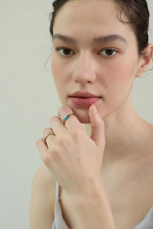 SOL DE VERANO 红墙系列简约戒指 商品图3