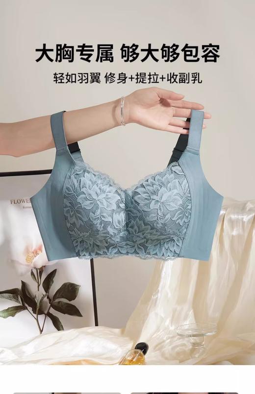 【满2件/99元】【B/C/D/E杯】【秀黛】升级压模杯浮雕蕾丝文胸H6115328TH6115329T【线上专供款】【遇库存不足自动退款】 商品图5