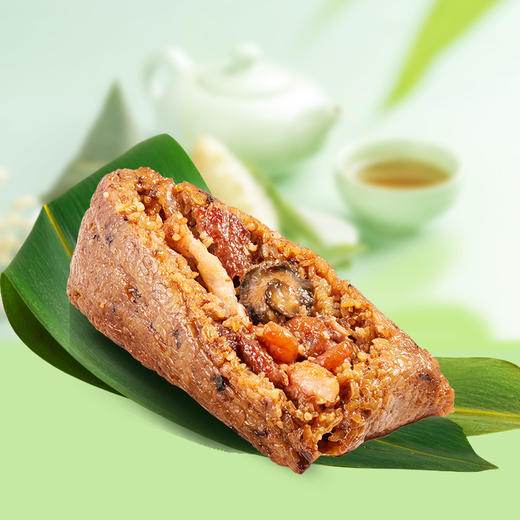 广州酒家端阳安康粽子礼盒蛋黄鲜肉大粽子鲍鱼菌菇粽端午节日送礼 商品图4