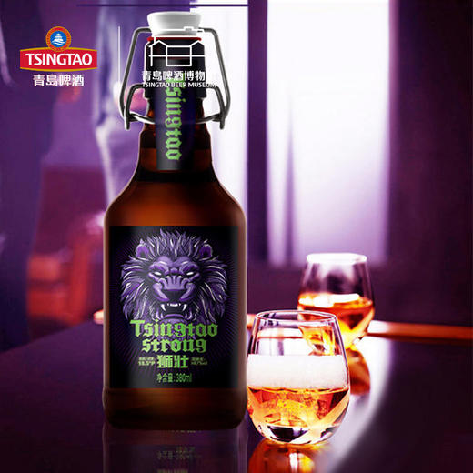 青岛啤酒 狮壮16.8度380ml*12瓶 I啤酒 商品图2