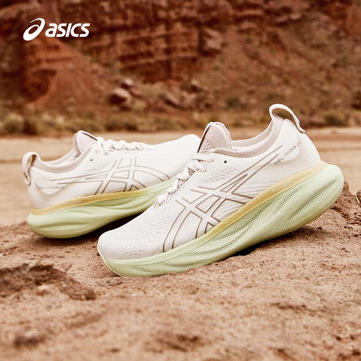 ASICS亚瑟士女子缓冲跑鞋GEL-NIMBUS 25舒适透气跑鞋1012B356 商品图1