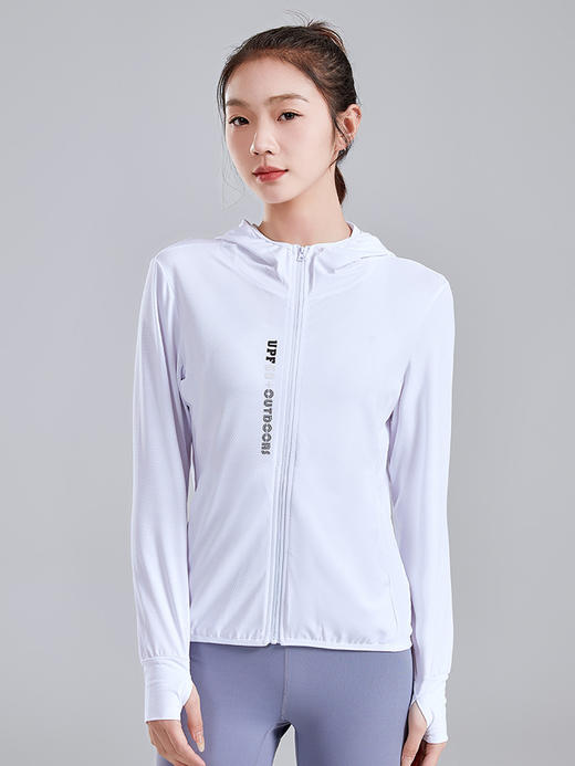 【冰丝防晒衣女 夏薄款防紫外线】透气硬核防晒开衫连帽外套 男皮肤衣 情侣防嗮衣 国庆出行 端午节游玩 商品图3