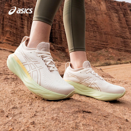 ASICS亚瑟士女子缓冲跑鞋GEL-NIMBUS 25舒适透气跑鞋1012B356 商品图3