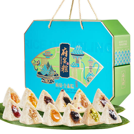 鲜品屋-1.26kg府宴•全素粽礼盒 商品图3