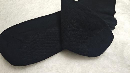 【耐磨抗菌防臭运动袜均码男女同款】黑色长筒抗菌防臭袜耐磨按摩袜底常规厚度款四季可穿y 商品图10
