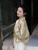 盛唐婧 |倾一如玉叶子花外套-杏色 商品缩略图7