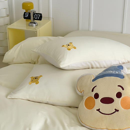 迪士尼A类母婴级刺绣四件套-维尼熊 商品图9