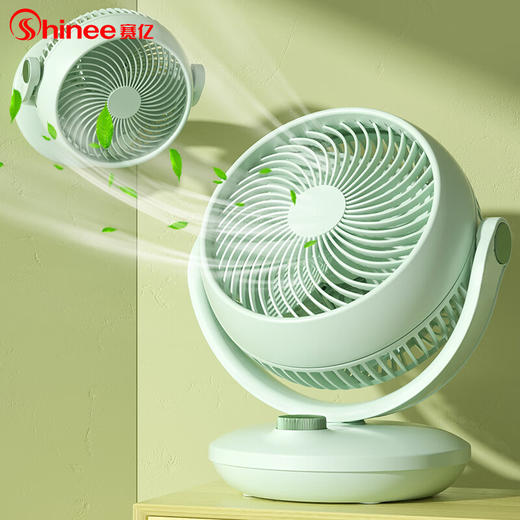 赛亿（Shinee）电风扇空气循环扇家用台式节能四季循环对流风扇大风量清新空气卧室宿舍摇头轻音空调伴侣【工厂直发、一手货源、7天无理由退换】 商品图0