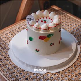 秋日樱桃 | 简约风 花边奶油 精致-低糖处理无添加