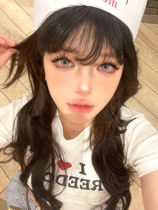 Leenscolor 年抛 斯曼冰川灰 14.0mm 美瞳两片装 妈生混血灰瞳 商品图4