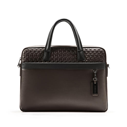 新秀丽ERIC-F系列质感老花商务公文包NR4*002 商品图0