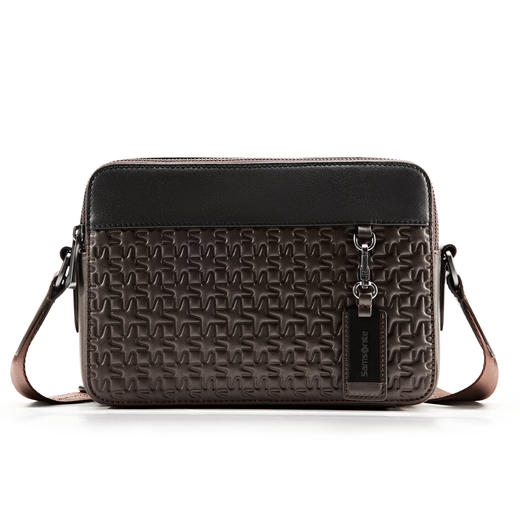 新秀丽ERIC-F系列质感老花商务单肩包NR4*003 商品图0