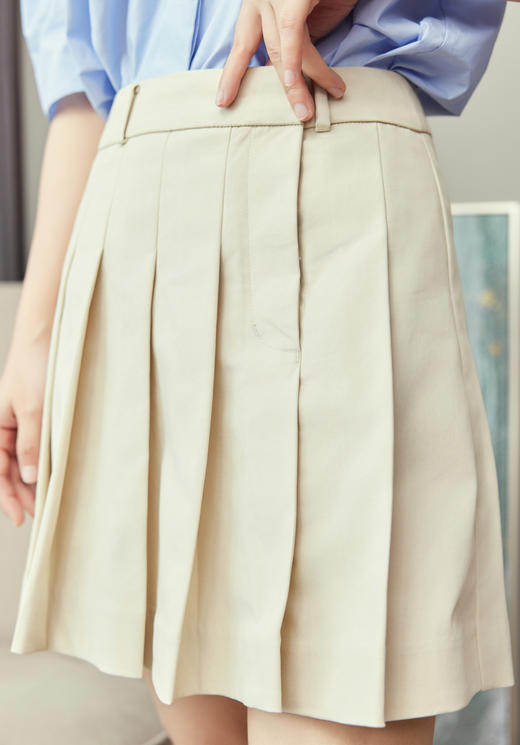 如若初见|斜扣百褶裤裙 商品图6