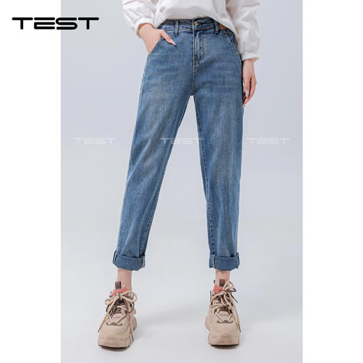 夏上新时尚百搭舒适显瘦牛仔裤3242009 商品图1