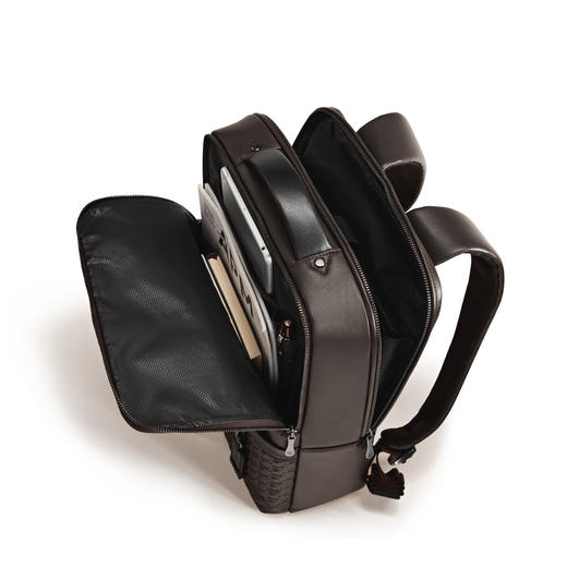 新秀丽ERIC-F系列质感老花商务双肩包NR4*001 商品图5