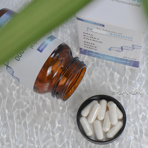 唐僧不老肉！大佬们延缓衰老的秘密！补充NAD修复细胞！30000超高纯度秒杀市面上万价格！欧盟医药级！捷克N-Medical高纯度补充剂防老基因年轻60粒 商品图4