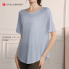 轻薄透气运动上衣DY66096#专业跑步瑜伽健身短袖T恤罩衫 商品缩略图9