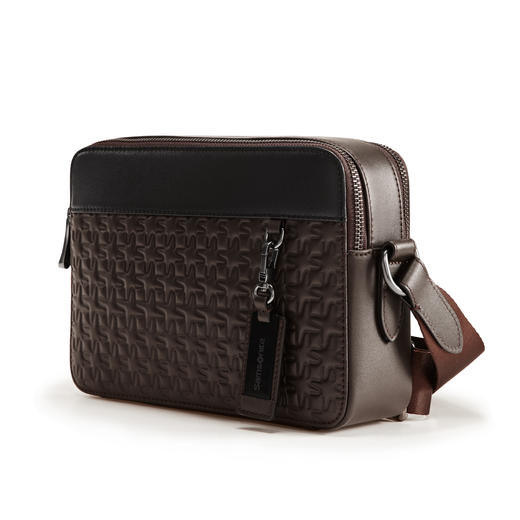 新秀丽ERIC-F系列质感老花商务单肩包NR4*003 商品图4