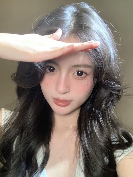 favorrbeauty 年抛 梦回女高 14.5/13.9 美瞳两片装 黑色大直径 少女感 白开水初恋眼 商品图2