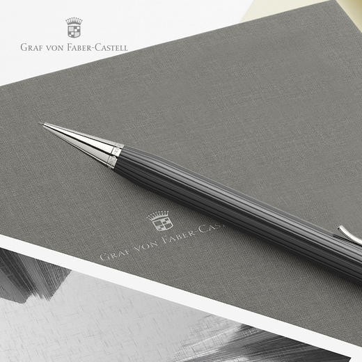 伯爵 灵感系列 白直纹 自动圆珠笔 商品图1