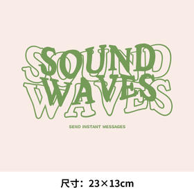 英文字母V热转印烫画贴M卫衣高级潮牌衣服定做烫图白墨2023新款