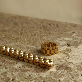 ZAHAR EVA RING（gold/silver）