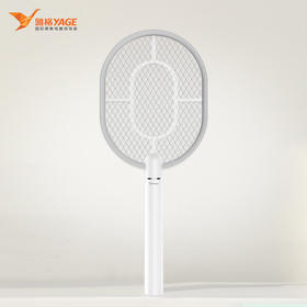 雅格电蚊拍充电式灭蚊拍家用灭蚊虫驱蚊灭蚊器苍蝇拍捕蝇器YG-D006