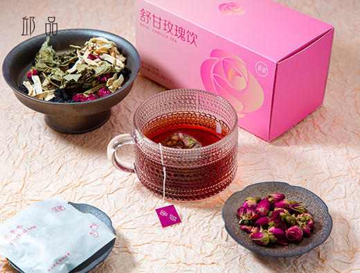 【舒甘玫瑰饮】择食 玫瑰佛手 薄荷 桑椹茶  15袋/盒 商品图2