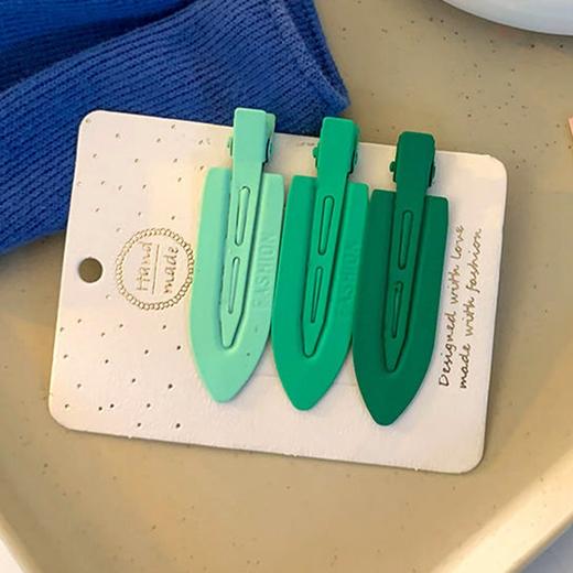 【清新甜美韩版边夹】韩国醋酸无痕发夹女秋冬侧边发卡鸭嘴卡子化妆刘海夹碎发夹子头饰 商品图10