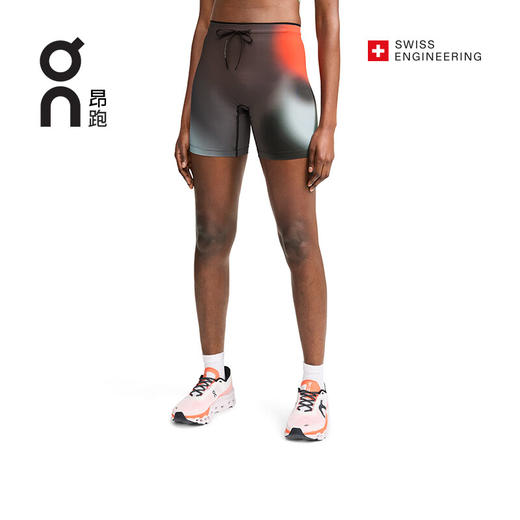 ON 昂跑 Race Tights Half女款修身健身训练紧身运动跑步弹性裤 商品图0