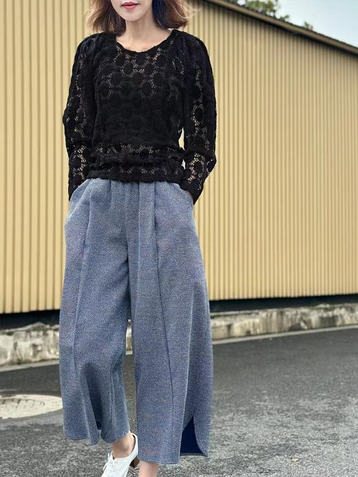 TYNVIE 牛角泡泡袖上衣 商品图4