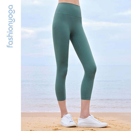 凡圣瑜伽无尴尬线简约七分裤 FY14705 商品图6