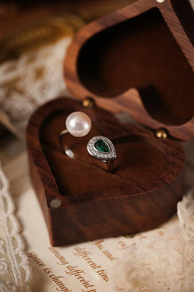 Manreya玛芮雅“碧波翠影”淡水珍珠戒指