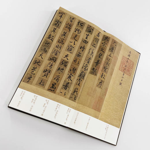 台北故宫墨迹本《怀仁集王羲之圣教序》经折装高清注释版 商品图1