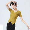 交叉V领简约修身显瘦形体舞蹈服练功服 商品缩略图2