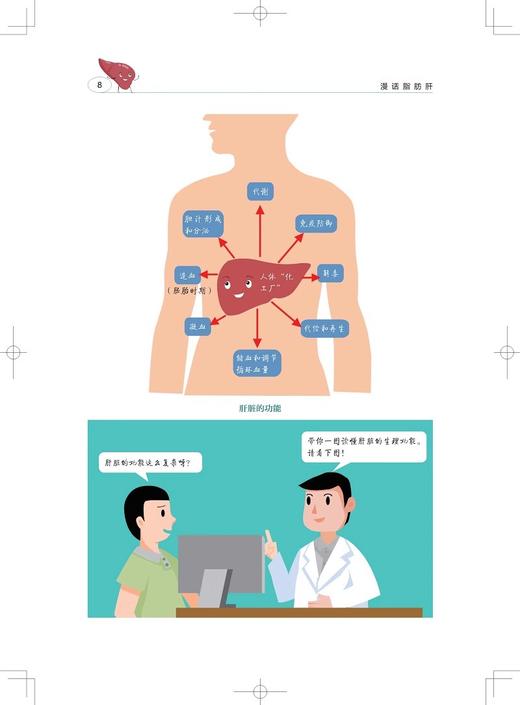 漫话脂肪肝 介绍脂肪肝的临床分类 常见诱因 危害性 检查方法 防治措施 常见误区等内容普及 上海科学技术出版社9787547865248  商品图4