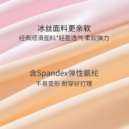 【买一送一！两条到手仅需49.9元！无痕防走光打底裤！】无痕防走光打底内裤冰丝透气不卷边不下滑女安全裤+内裤二合一-24XPXH061 商品图2