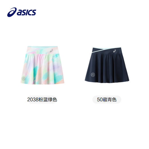 ASICS/亚瑟士童装2024年女童夏新款轻薄柔软飘逸运动网球裙短裙子 商品图4