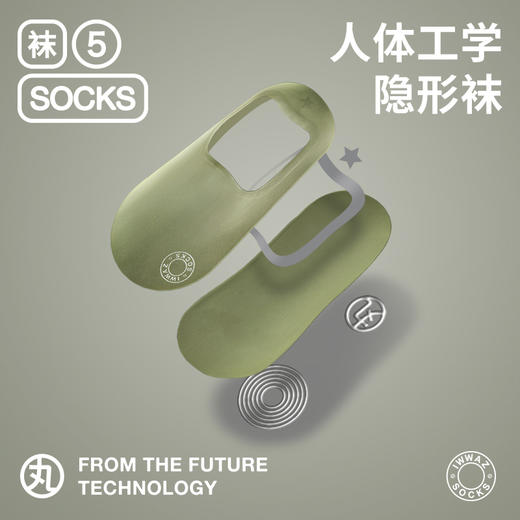 一丸羊奶丝船袜，上脚降温5℃，隐形不露边，暴走1天不掉跟【G】 商品图5