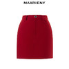 【商场同款】MAXRIENY复古箱型羊毛混纺裤裙2023冬季新款短裤女(货号:MC88PA801) 商品缩略图4