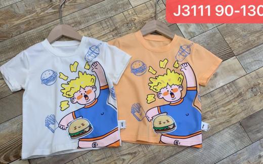 2024夏星星果J3111男小童短袖T 商品图0