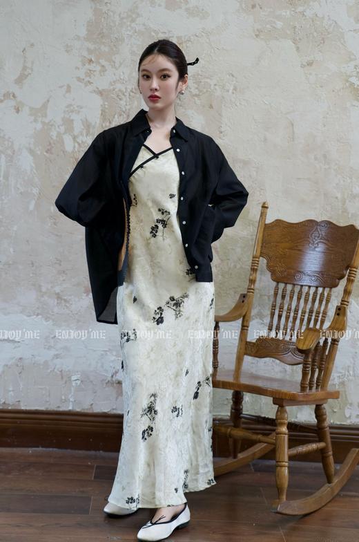 【门店同款】ENJOY夏季云敛-梅泠清冷感吊带裙 157301581 商品图1