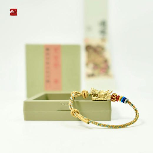正安 端午传统习俗「系朱索 」麒麟青龙五色手绳 1盒【预售 预计6月初发货】 商品图4