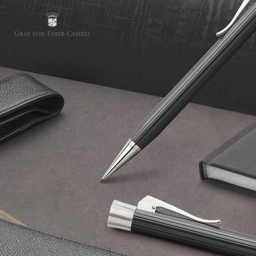 伯爵 灵感系列 白直纹 自动圆珠笔 商品图2